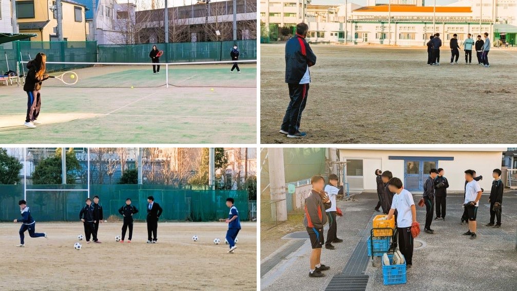 2601097　校庭部活動21　本文